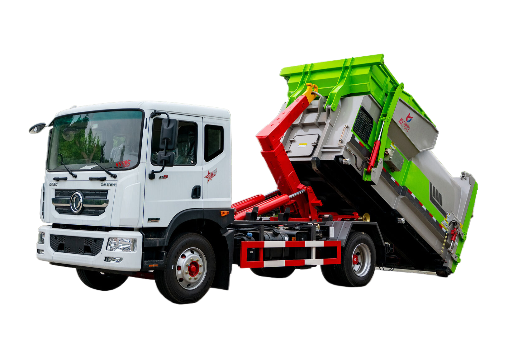 hook arm garbage truck