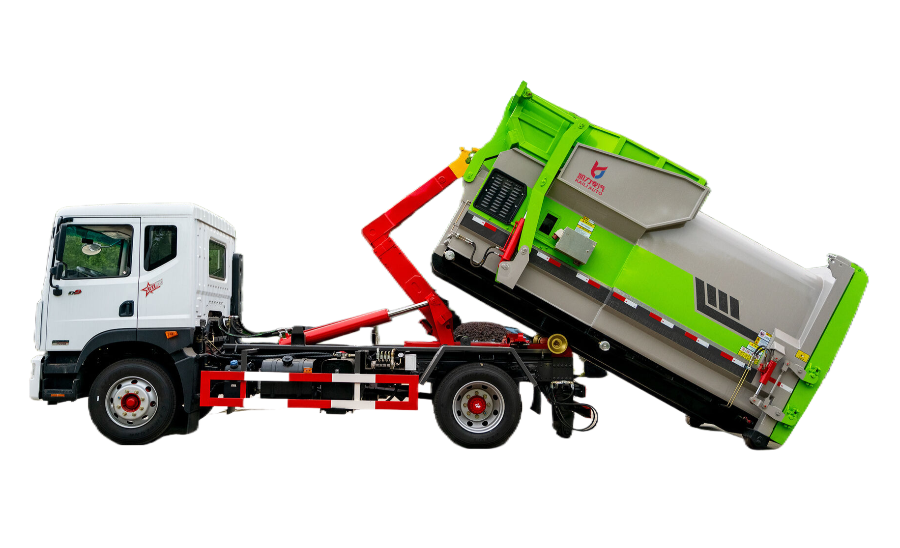 hook arm garbage truck