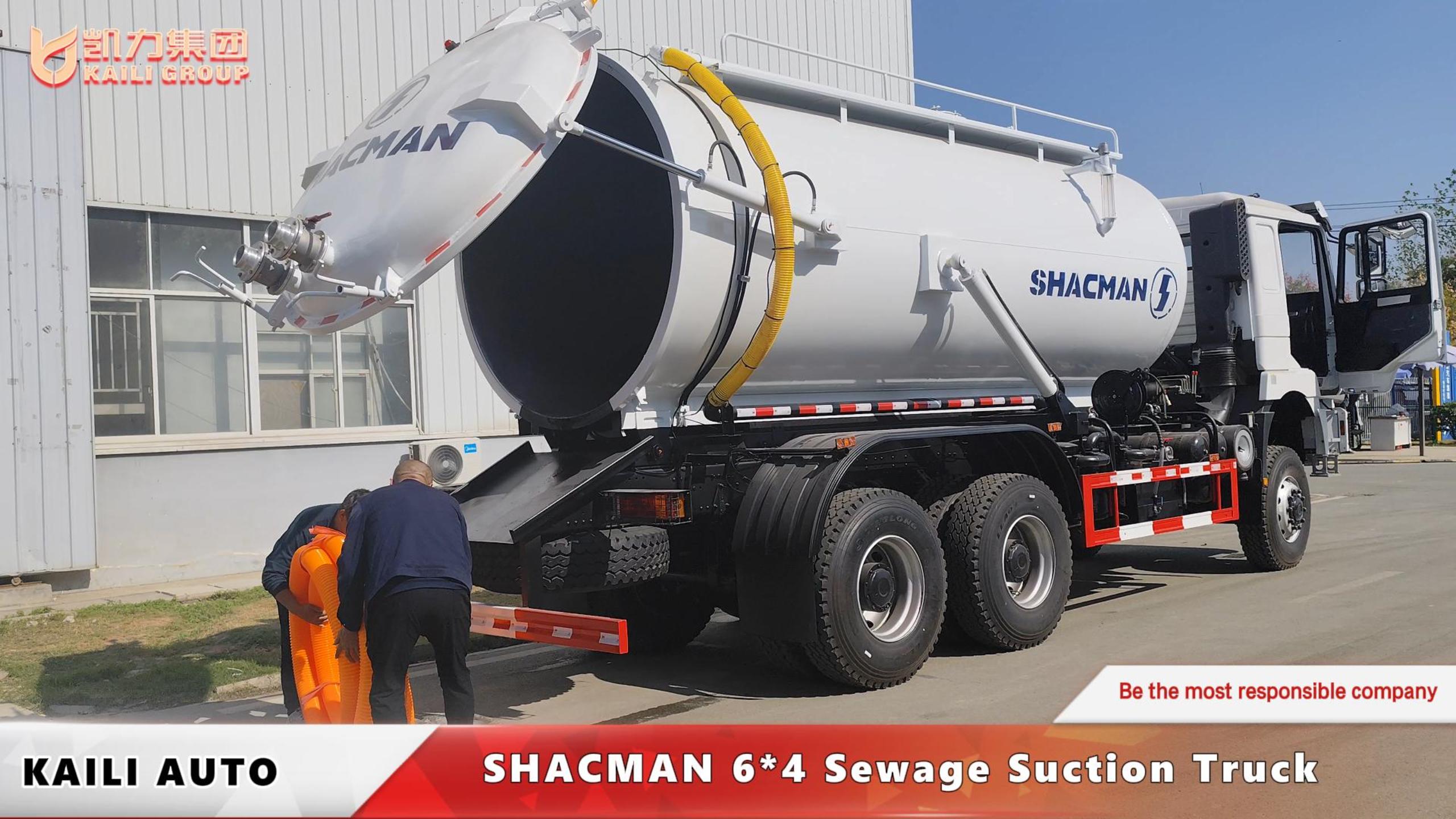 shacman Sewage Suction Truck
