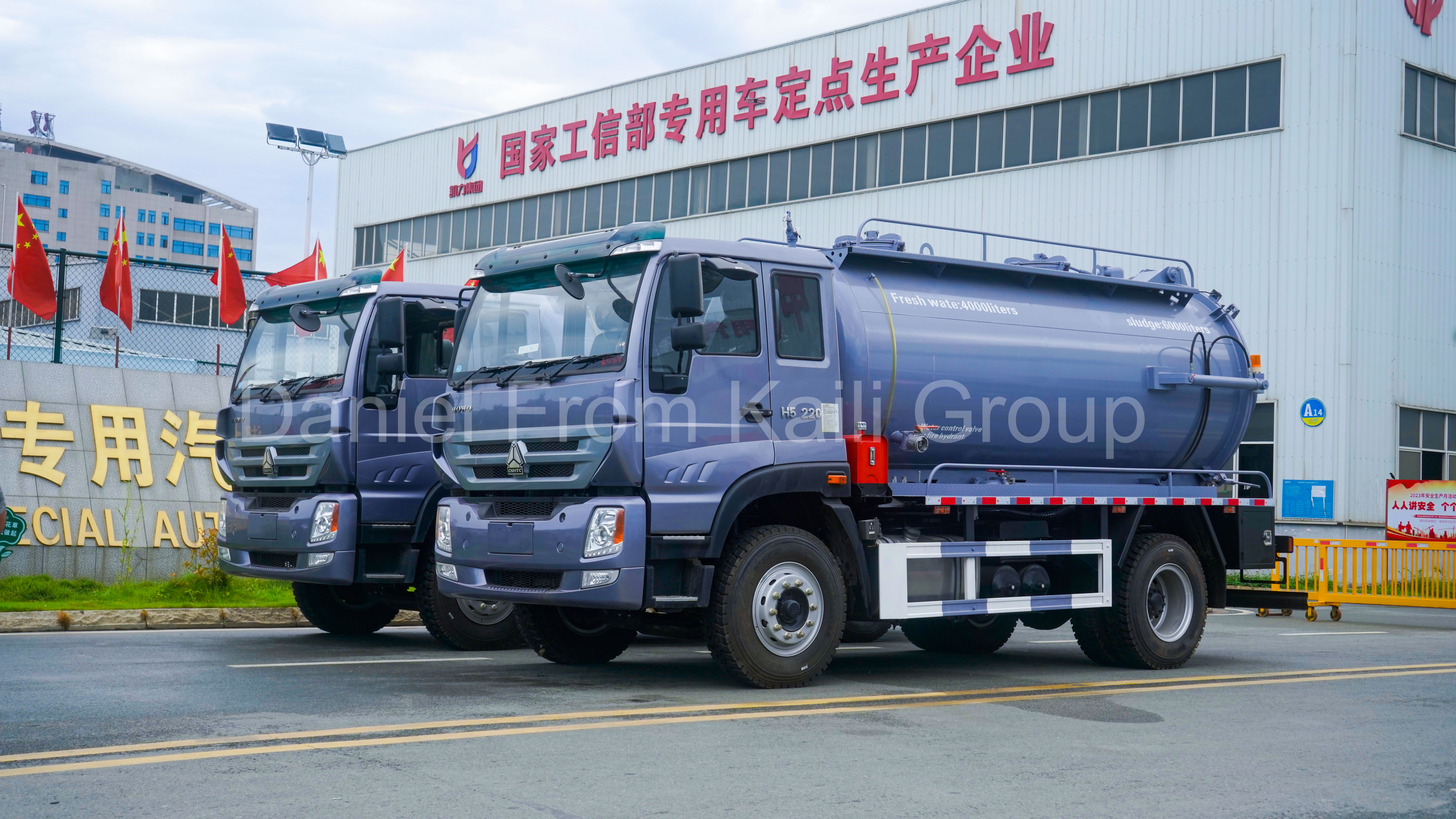 High-Pressure Jetting Vacuum Truck
