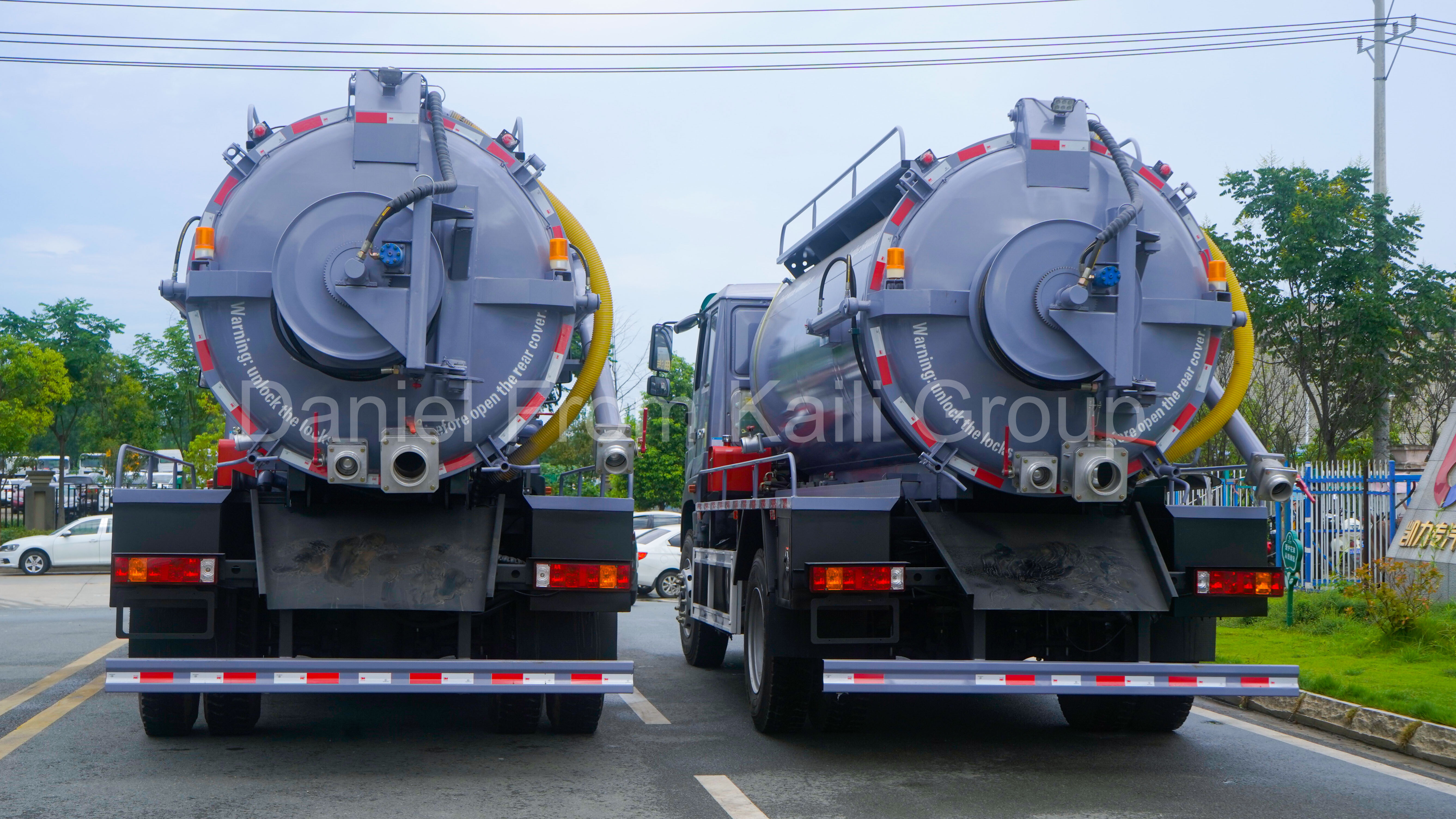 High-Pressure Jetting Vacuum Truck