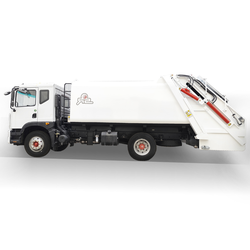 Bulk Compressed Garbage Truck customized for North America