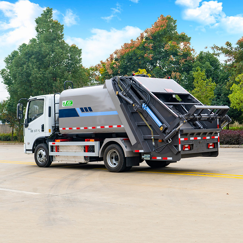 New energy compressed garbage truck