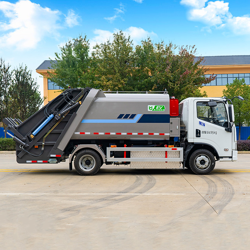 New energy compressed garbage truck