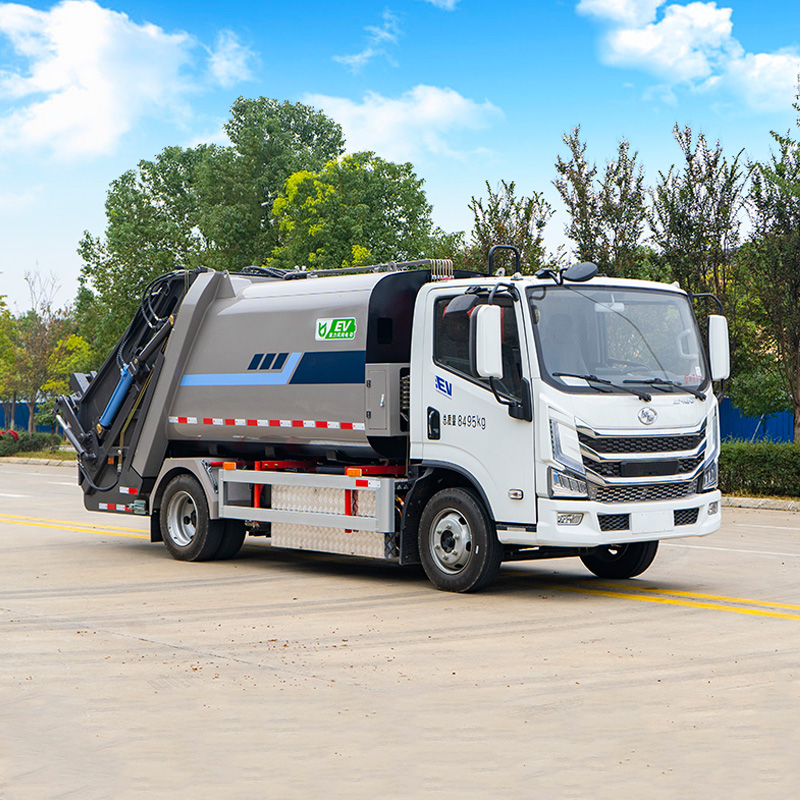 New energy compressed garbage truck