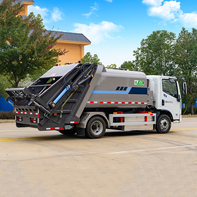 New energy compressed garbage truck