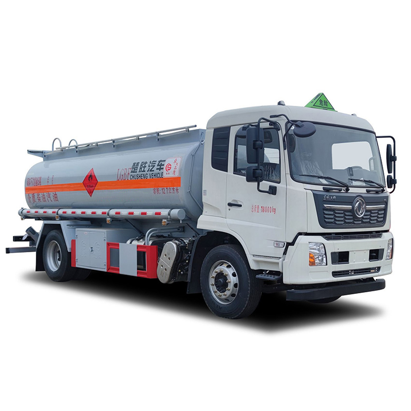 Дунфэн Тяньцзинь 4X2 12700L Топливный бак грузовик на продажу