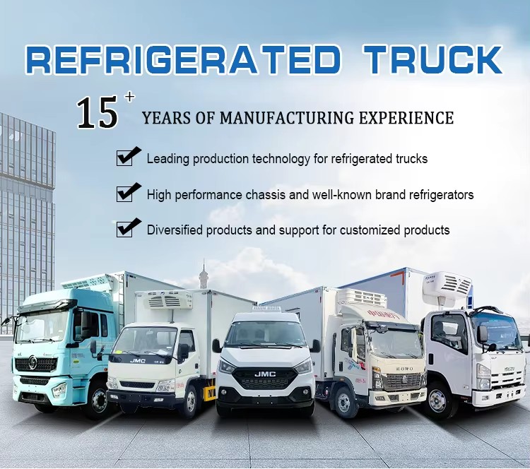 Light Refrigerated Van Truck