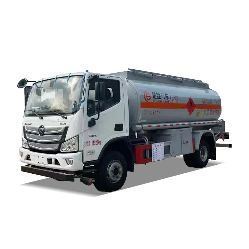 Camion-citerne personnalisé d'exportation d'usine de 10 m³ Foton 4X2 Camion-citerne de carburant Camion-citerne de liquide