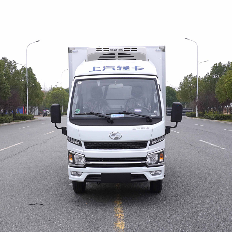 SAIC Mini kichik muzqaymoq muzlatgichi sovutilgan oziq-ovqat sovutgichli mikroavtobus muzlatgichli yuk mashinasi