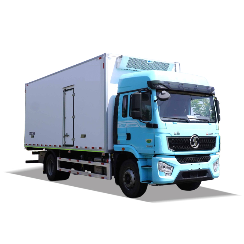 Camion réfrigéré Shacman L5000 Trucks 4X2 6,9 M pour le transport de viande à vendre