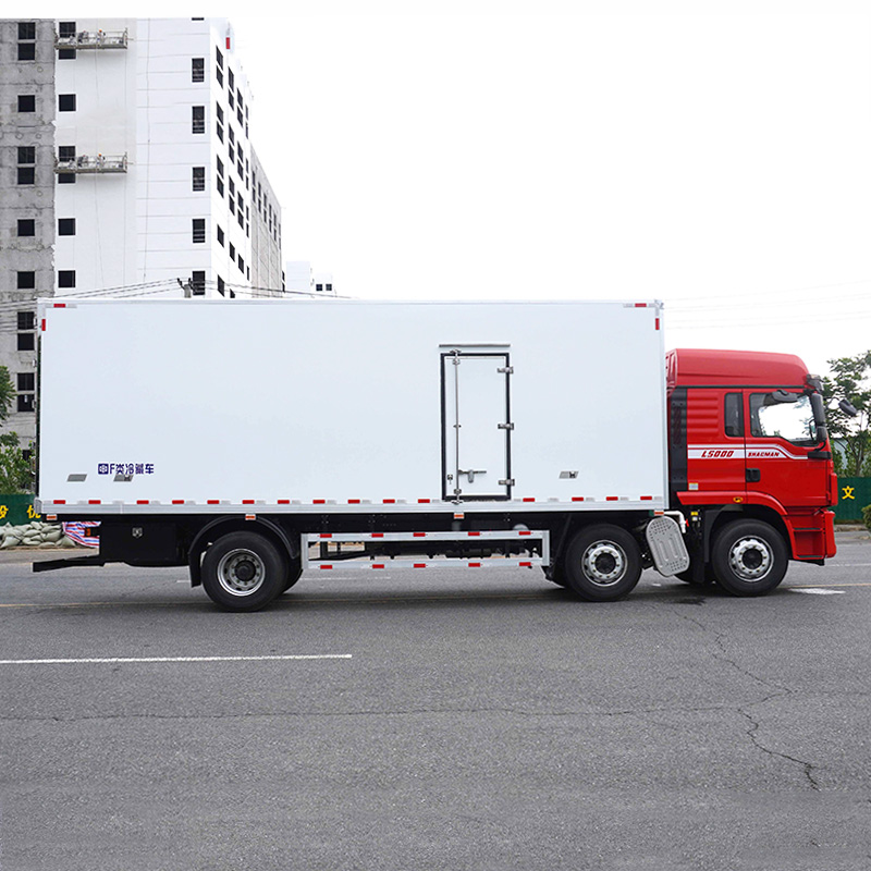 Camions réfrigérés Shacman Camion frigorifique 6X2 tout neuf Camions réfrigérés à vendre