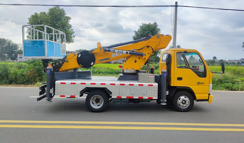 aerial work truck factory