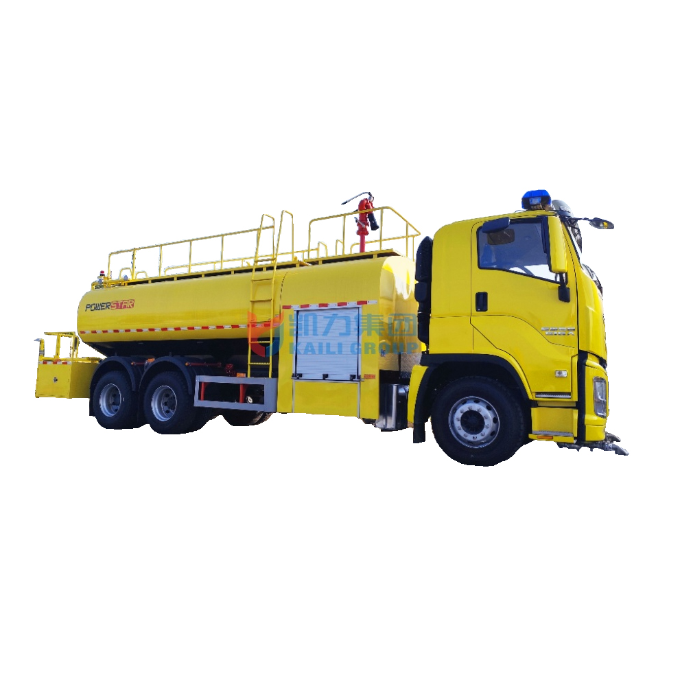Аварийно-спасательная пожарная машина с водяным баком ИСУЗУ 6X4, изготовленная по индивидуальному заказу