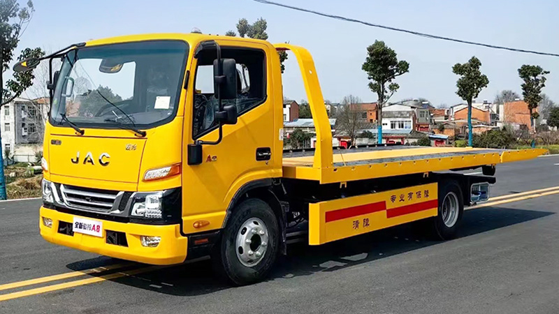 road-block removal truck