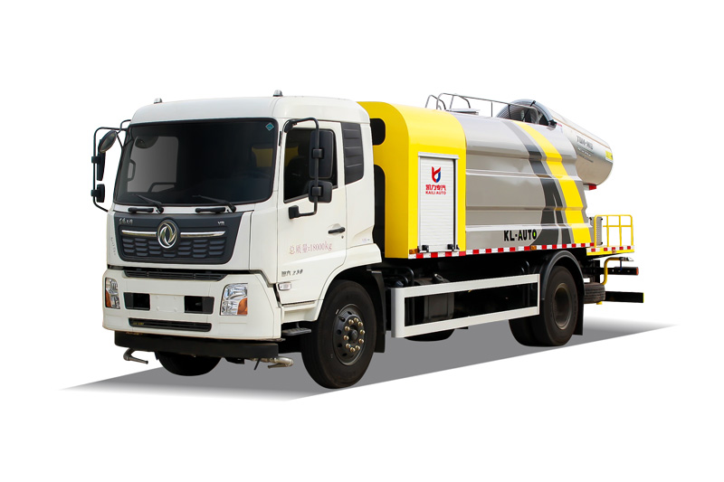 Fog cannon dust suppression vehicle