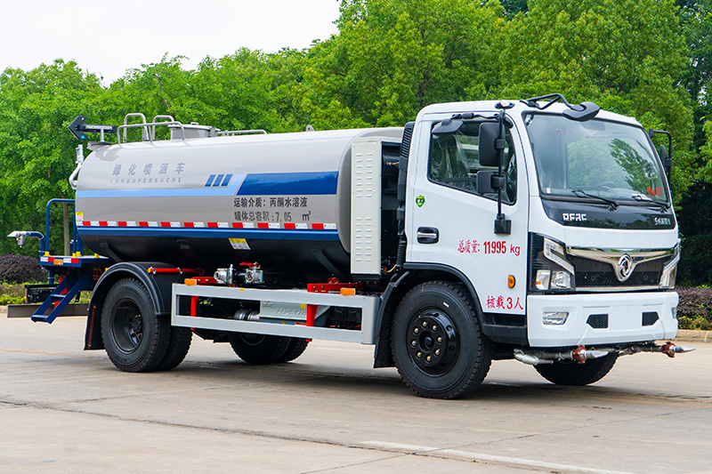 Diesel/Electric Hybrid Sprinkler Truck