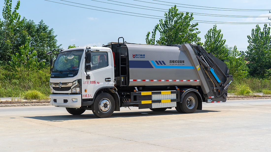Pure electric Garbage Compactor Truck