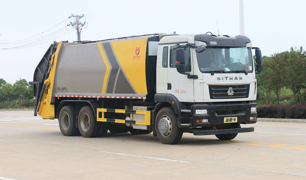 Customized Compressed Garbage Truck