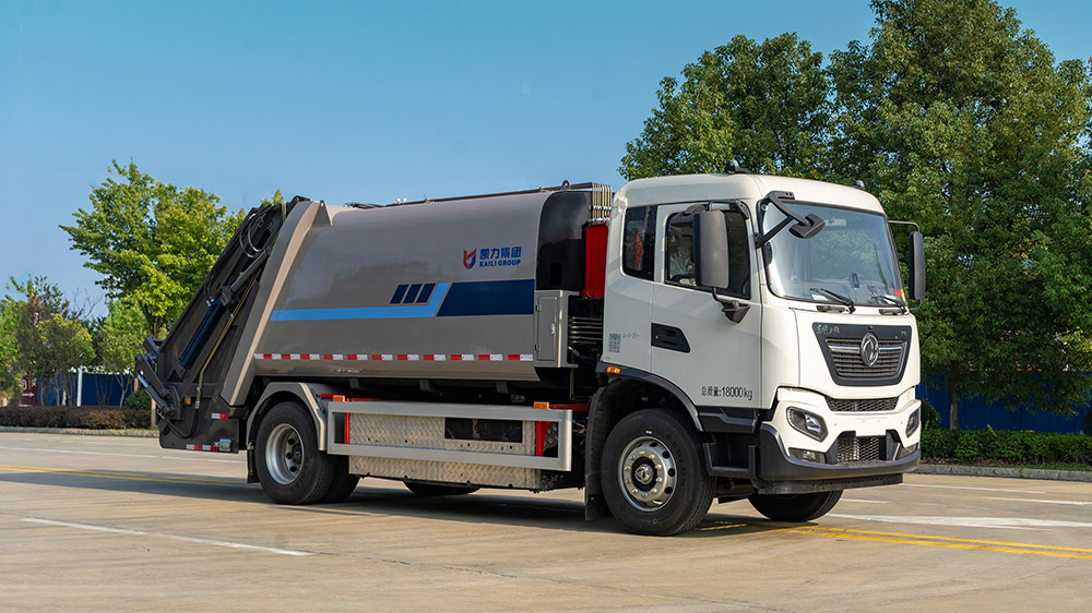 Pure electric Refuse Garbage Compactor Truck