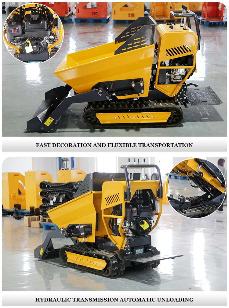mini tracked dumper