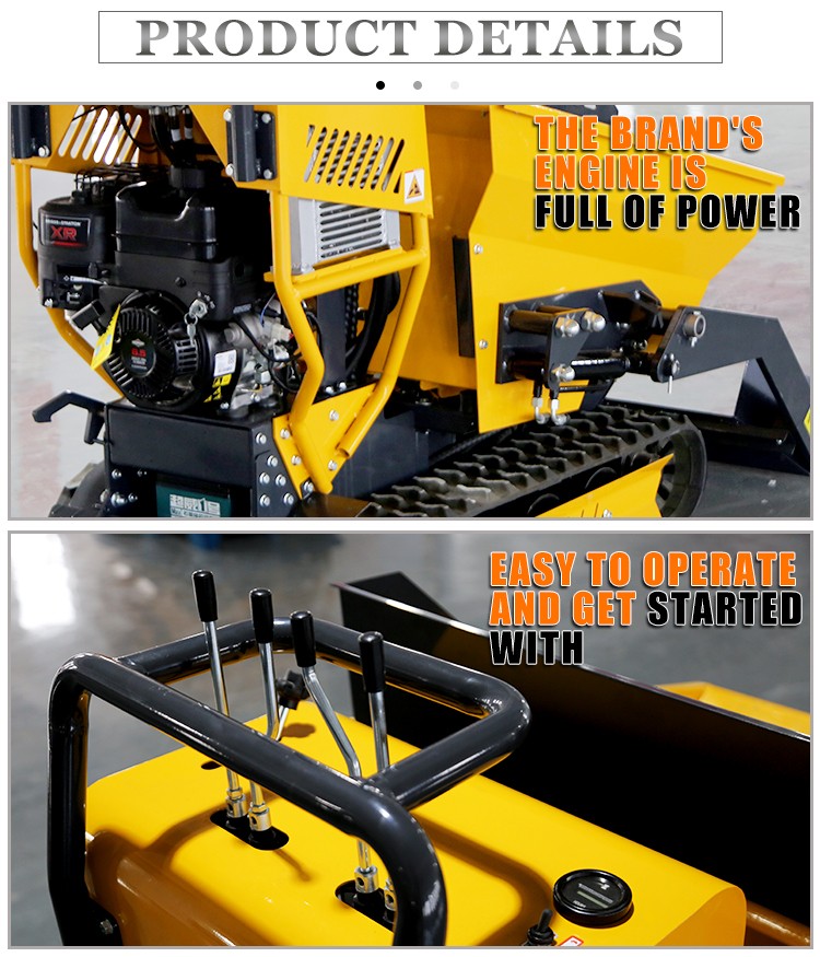 mini tracked dumper