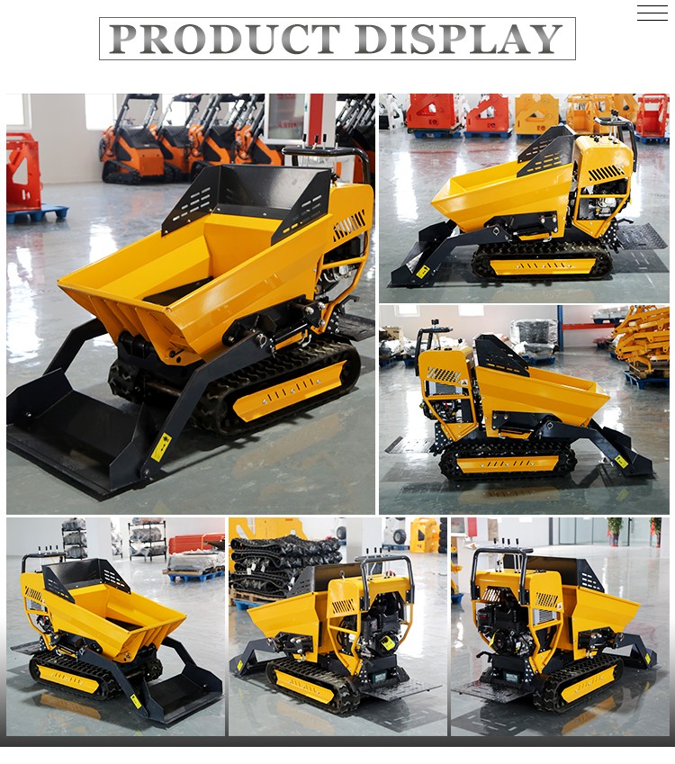 mini tracked dumper