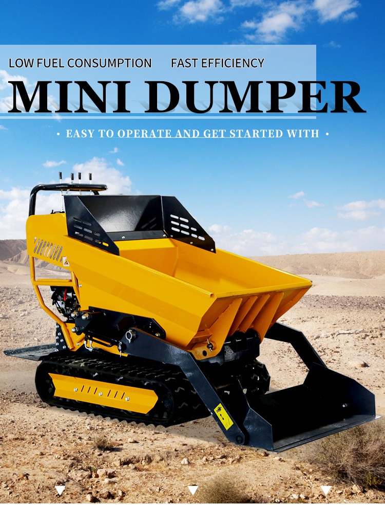 mini tracked dumper