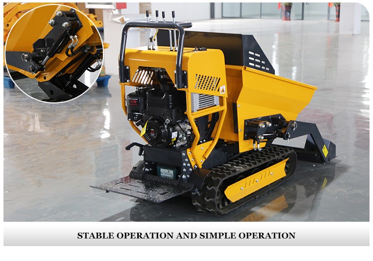 mini tracked dumper