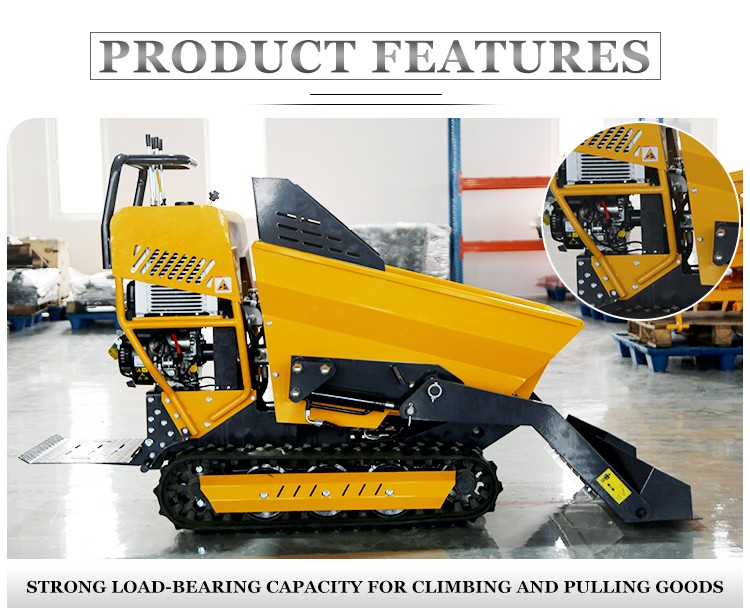 mini tracked dumper