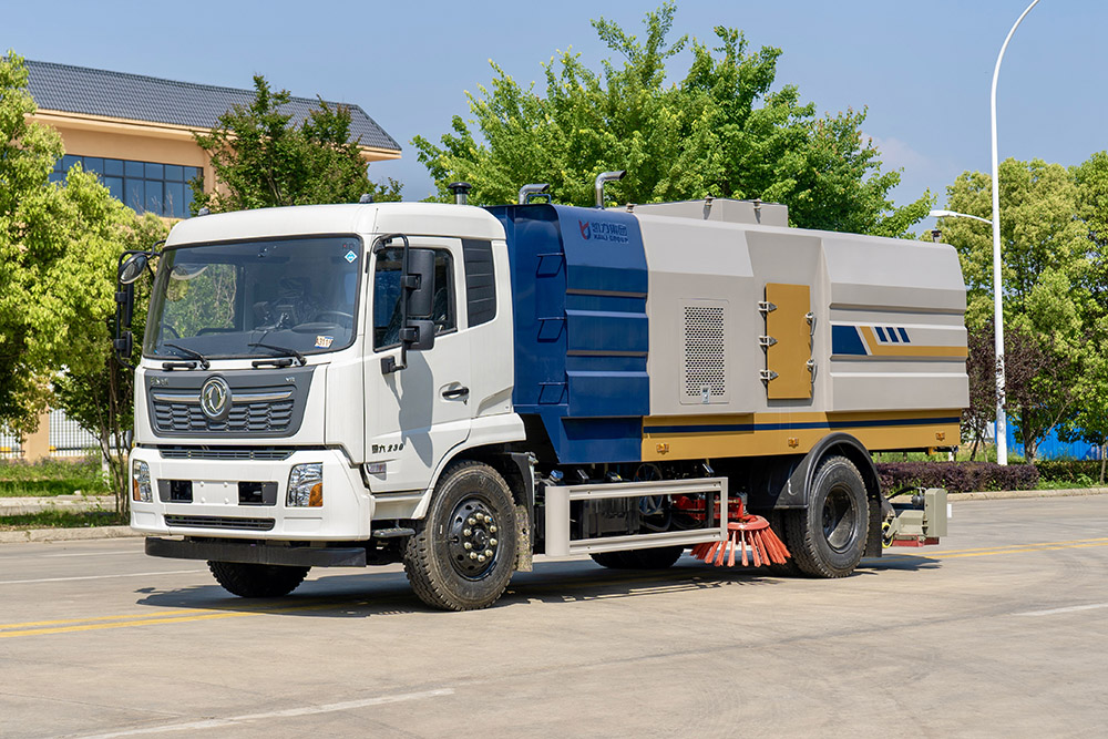 medium road sweeper truck customized