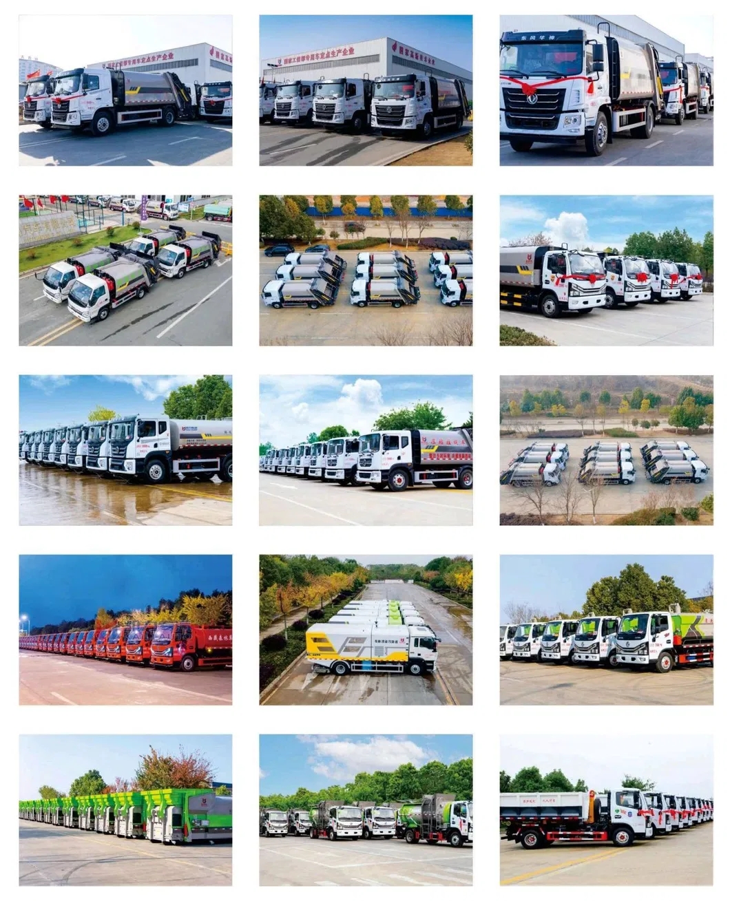 medium road sweeper truck company