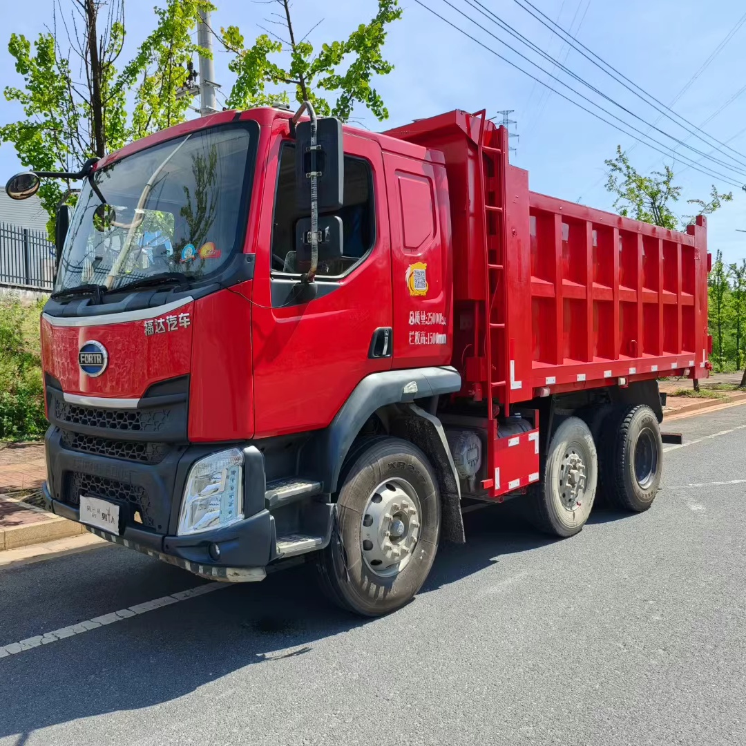 Fuda lift axle dump truck