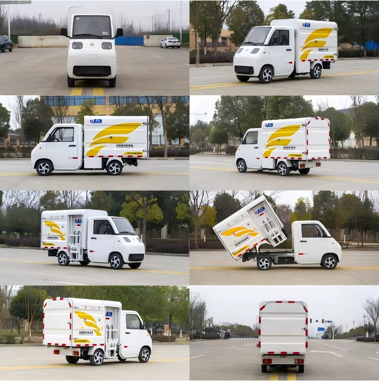 Electric Bucket Garbage Truck