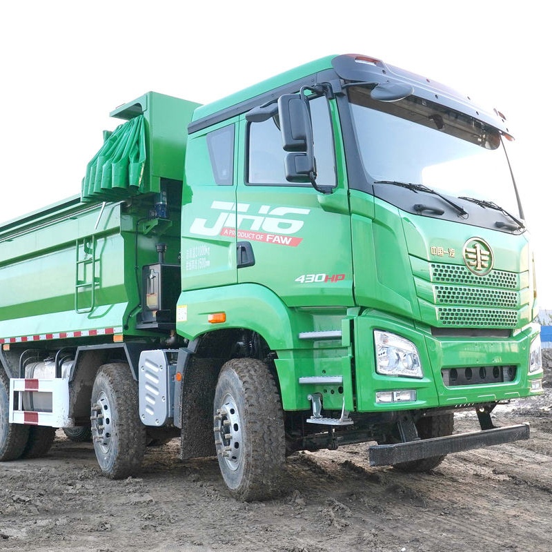 Тяжелый грузовик Циндао Цзефан JH6, 430 лошадиных сил, 8X4, 6-метровый самосвал