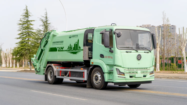 Electric Garbage Compactor Truck