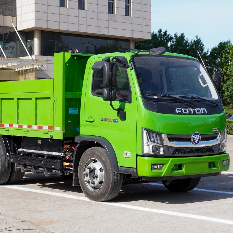 Фотон Руиауо Король Конг S1EV 12T 4X2 3.9m однорядный чисто электрический самосвал