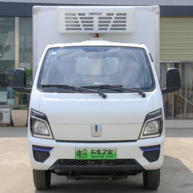 Удаленный Фенгруй V5E Стандарт Версия 4.3T 3.82m однорядный фургон-типа чисто электрический рефрижератор