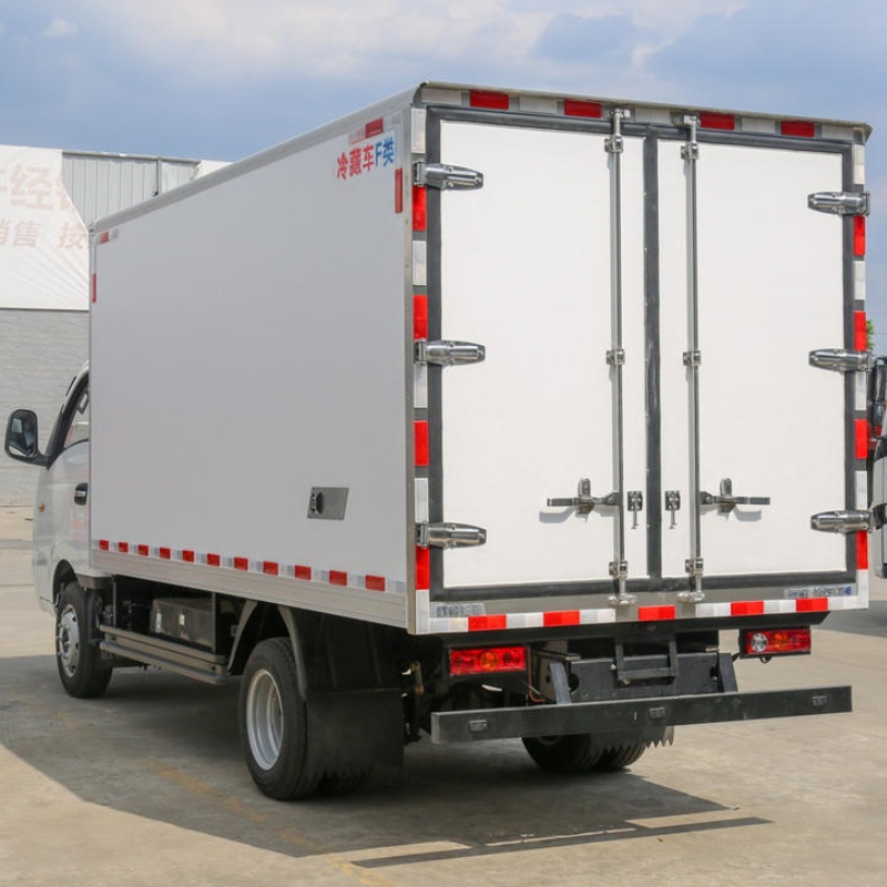 Удаленный Фенгруй V5E Стандарт Версия 4.3T 3.82m однорядный фургон-типа чисто электрический рефрижератор