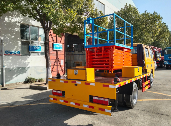 Aerial Work Lift Platform Truck