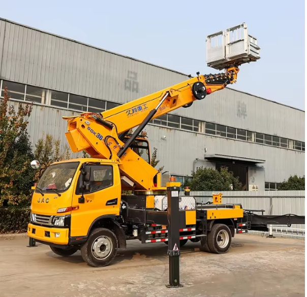 Aerial Manlift Work Platform Truck