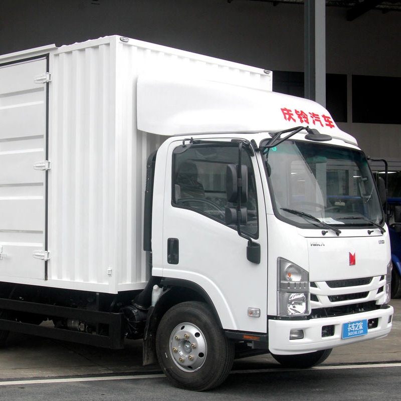 Цинлин Лингка Композитный 150HP 4.13m однорядный фургон легкий грузовик