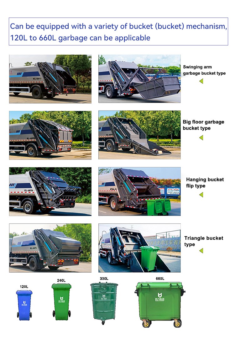 New Energy Electric Compactor Garbage