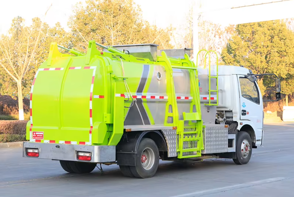 Truk Sampah Makanan Listrik 6cbm