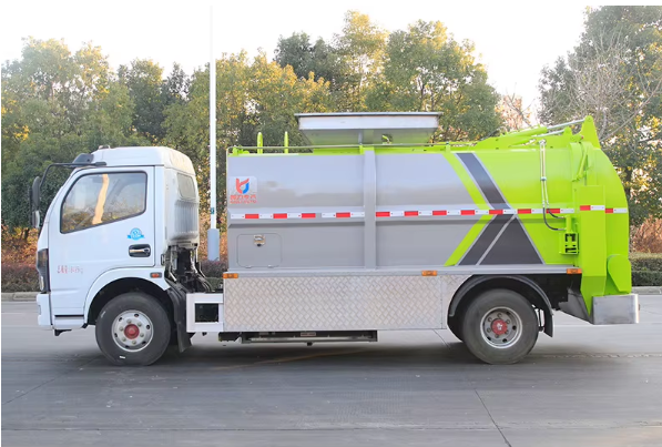Truk Sampah Makanan Listrik 6cbm
