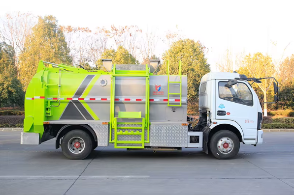 Truk Sampah Makanan Listrik 6cbm