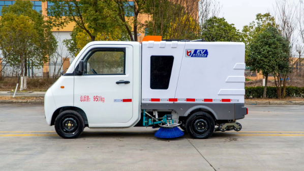 Electric Sweeper Vehicle Mini Street Sweeper Machine