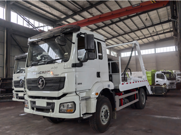 Swing Arm Garbage Truck