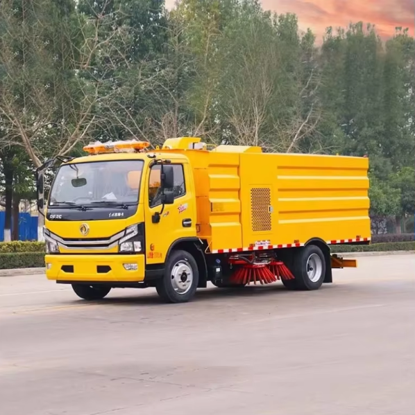 Дунфэн 4x2 15CBM Большая подметальная машина для уборки дорог
