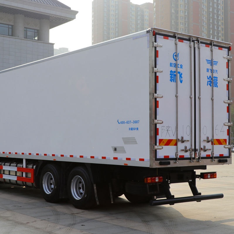Camión frigorífico Shaanxi Auto Heavy Duty Delong X5000 8X4 de 9,4 metros